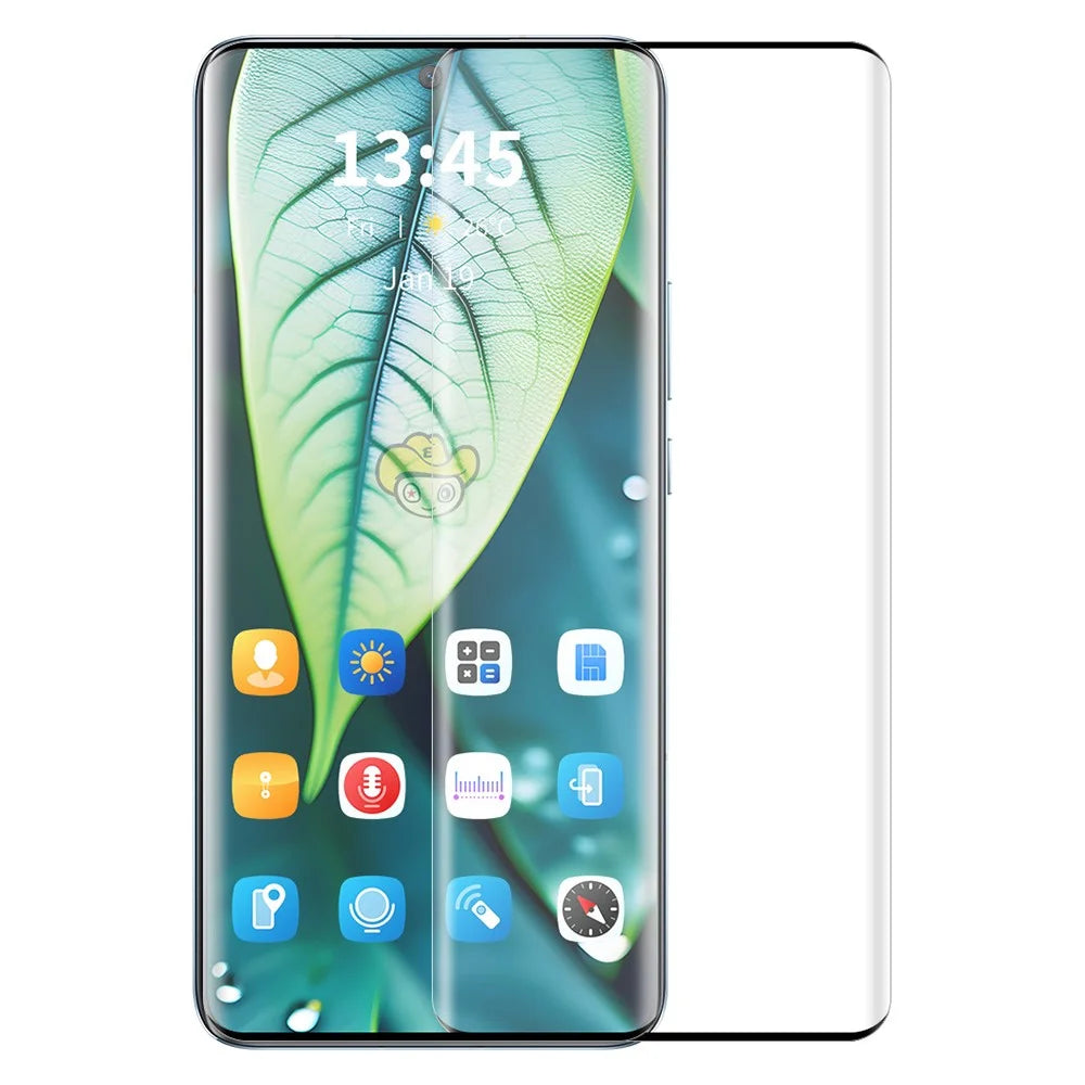 ENKAY HAT PRINCE For Honor 70 5G / 60 / 60 SE / X40 5G Full Screen Protector High Aluminum-Silicon Glass Side Glue Support Fingerprint Unlock - 2