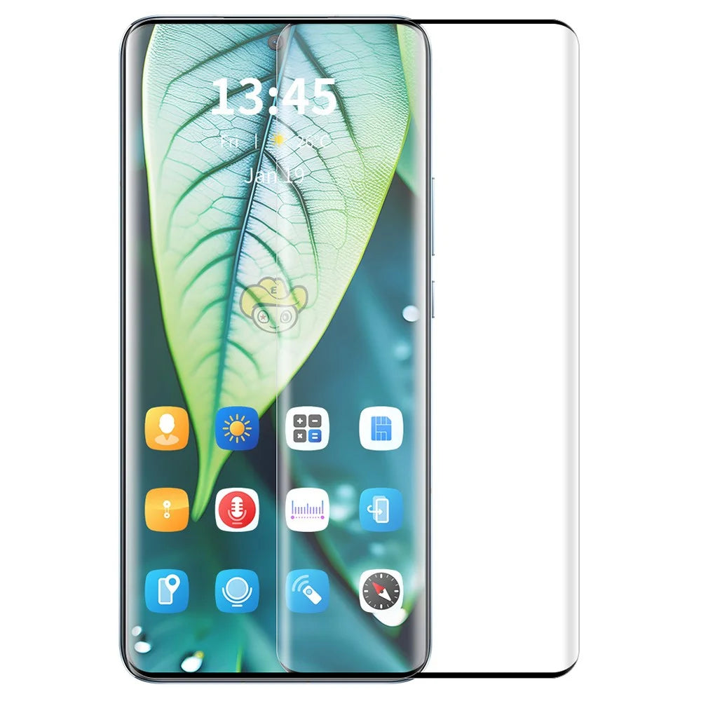 ENKAY HAT PRINCE For Honor 50 Pro Full Screen Protector 3D Hot Bending High Aluminum-Silicon Glass Film Support Fingerprint Unlock - 2