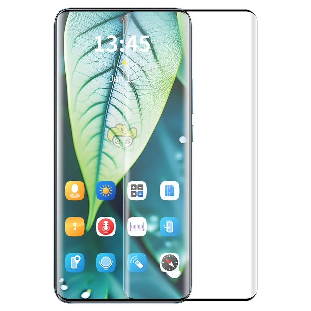 ENKAY HAT PRINCE For vivo Y78+ 5G / V27 5G Tempered Glass Full Screen Protector Support Fingerprint Unlock - 2