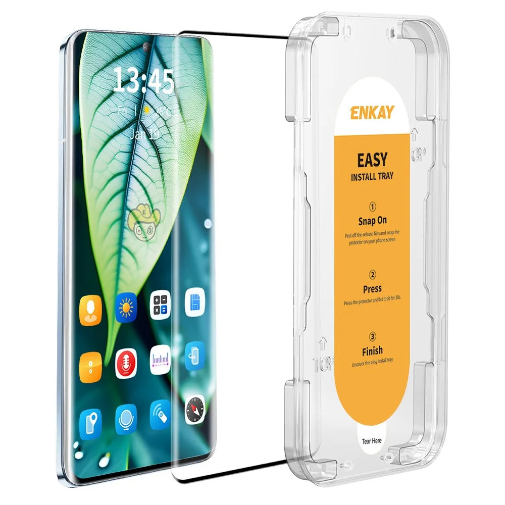 ENKAY HAT PRINCE For Honor 70 Pro 5G / 70 Pro+ 5G Tempered Glass Screen Protector Film Support Fingerprint Unlock - 1