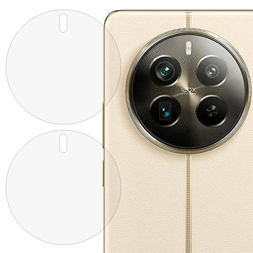 2PCS For Realme 12 Pro+ 5G / Realme 12 Pro 5G HD Clear Tempered Glass Phone Rear Lens Protector Film - 1