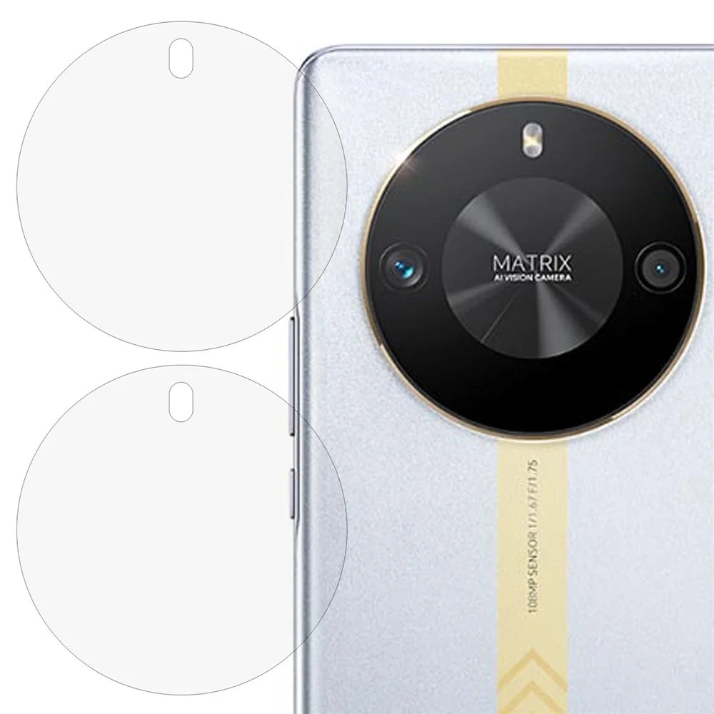 2PCS For Honor X50 GT 5G Super Clear Tempered Glass Rear Lens Protector Camera Lens Film - 1