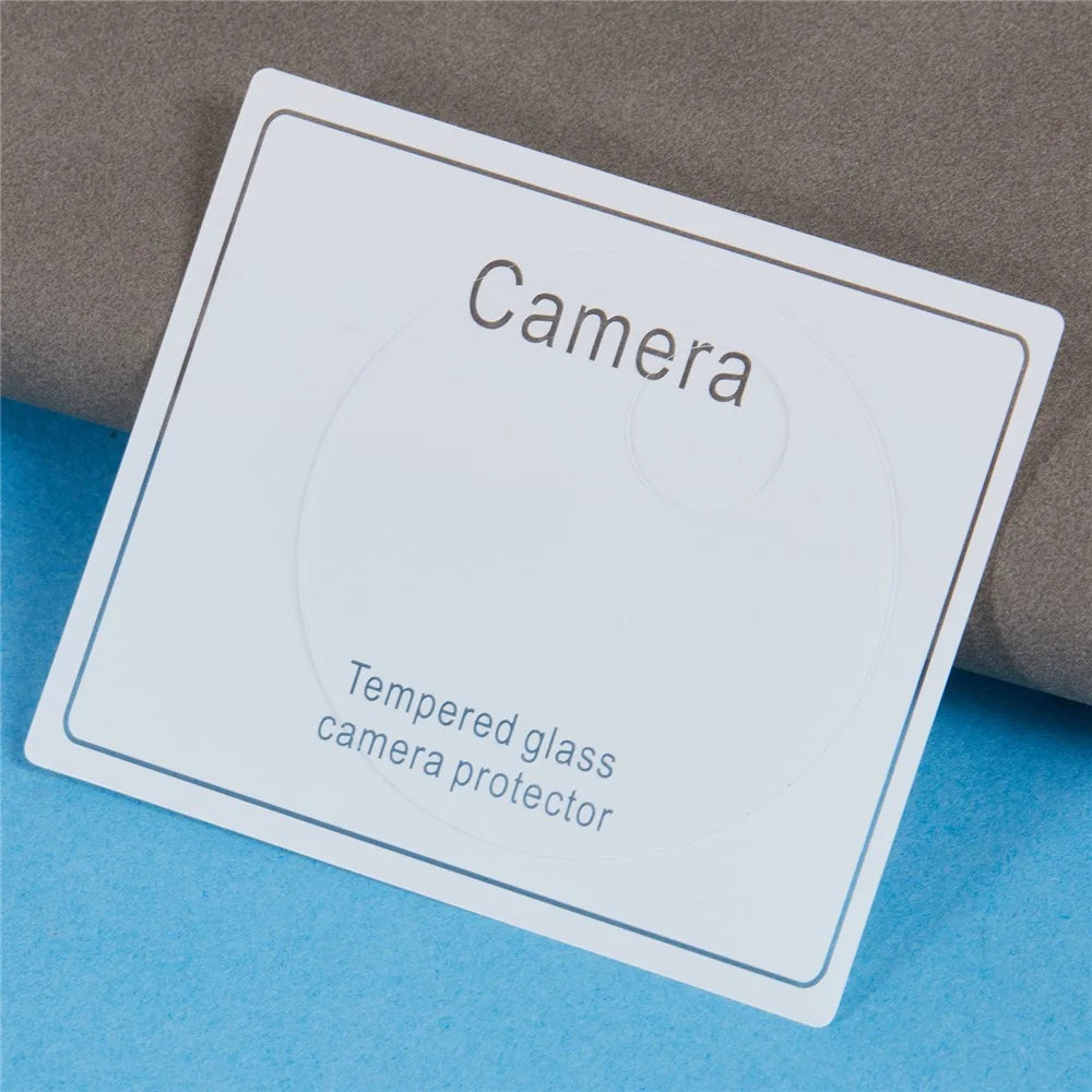 For OnePlus Ace 3 5G / 12R 5G Rear Lens Protector Clear Tempered Glass Arc Edge Camera Lens Film - 3