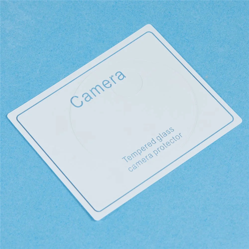 For OnePlus Ace 3 5G / 12R 5G Rear Lens Protector Clear Tempered Glass Arc Edge Camera Lens Film - 4