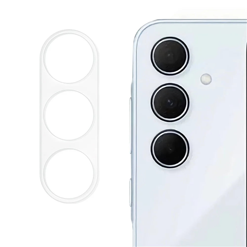 For Samsung Galaxy A35 5G Rear Lens Protector Tempered Glass Arc Edge Camera Lens Film - 1