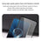AMORUS For Asus ROG Phone 8 5G / 8 Pro 5G Tempered Glass Full Screen Protector Silk Printing, Black - 7