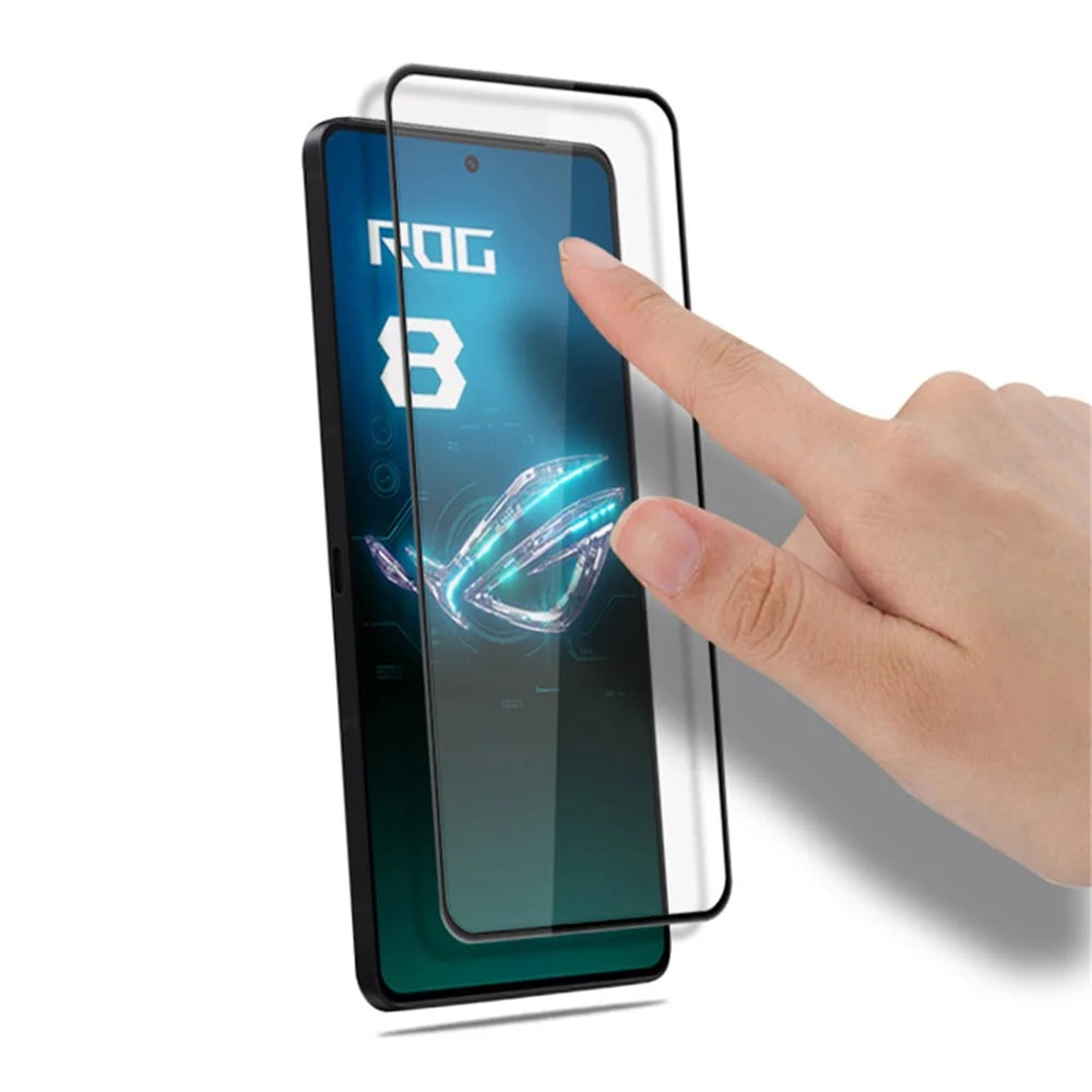 MOCOLO For Asus ROG Phone 8 5G / 8 Pro 5G Screen Protector Full Glue Clear Film, Black - 3