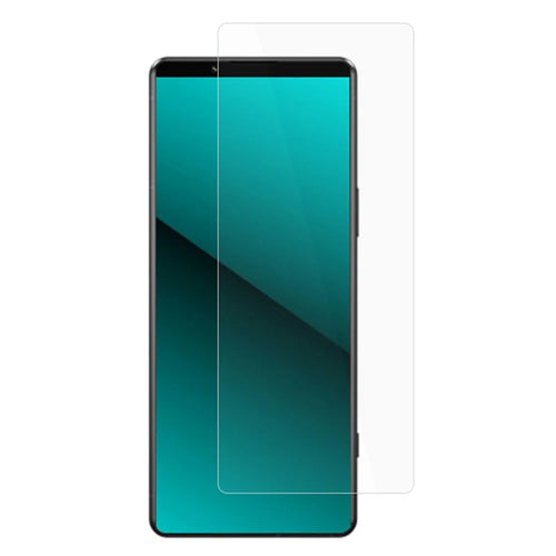 AMORUS For Sony Xperia 5 VI Screen Protector 2.5D High Aluminum-silicon Glass Film Case Friendly - 1