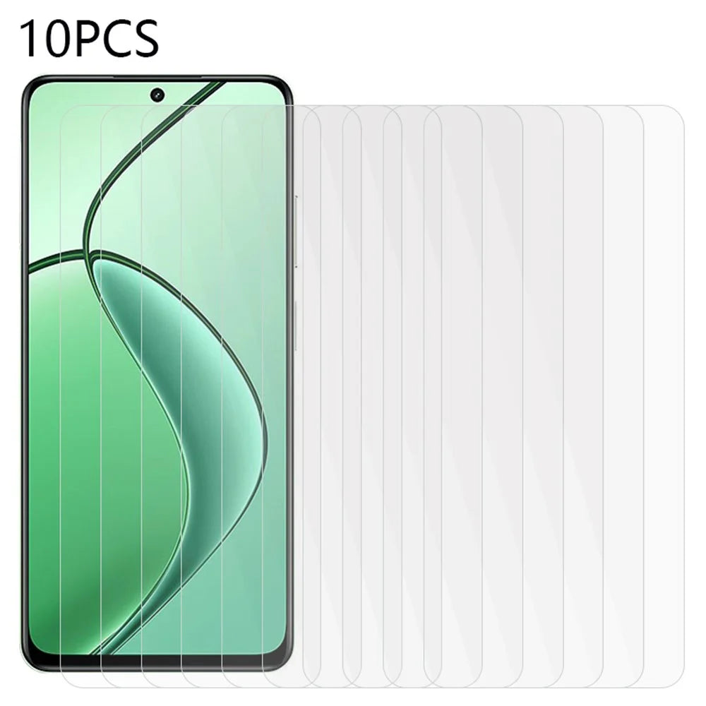 10PCS For Realme 12x 5G Tempered Glass Screen Protector 2.5D 0.3mm Ultra Clear Film - 1