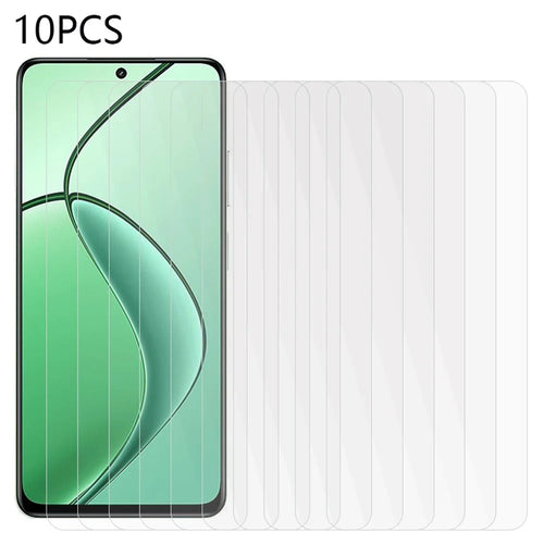 10PCS For Realme 12x 5G Tempered Glass Screen Protector 2.5D 0.3mm Ultra Clear Film - 1