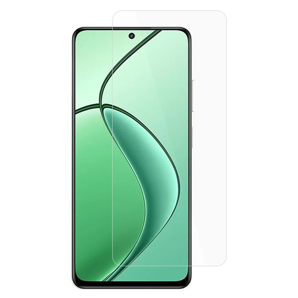 For Realme 12x 5G Screen Protector 0.3mm Arc Edge Tempered Glass HD Transparent Film - 1