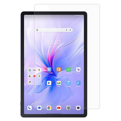 For Blackview Mega 1 Tempered Glass Full Screen Protector 0.3mm Arc Edge Tablet Screen Film - 1