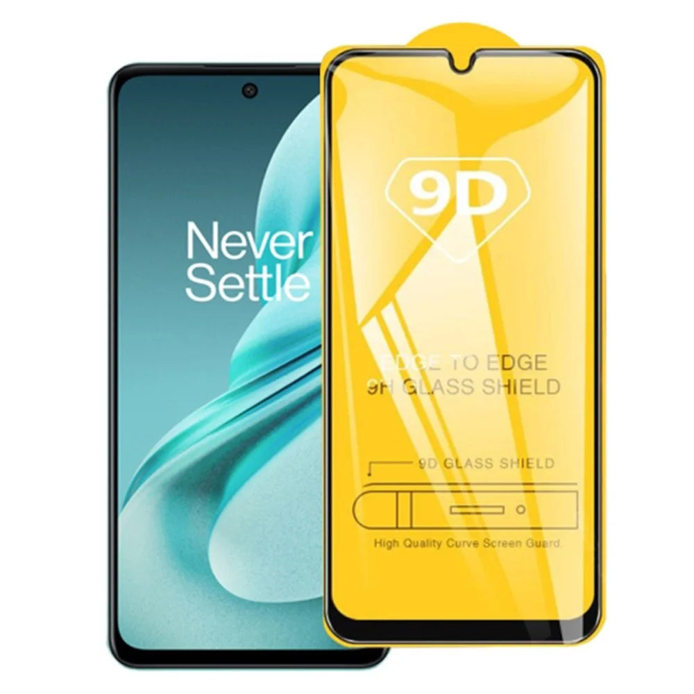 For OnePlus Nord N30 SE 5G Full Screen Protector Tempered Glass Anti-explosion Film (9D Side Glue) - 1