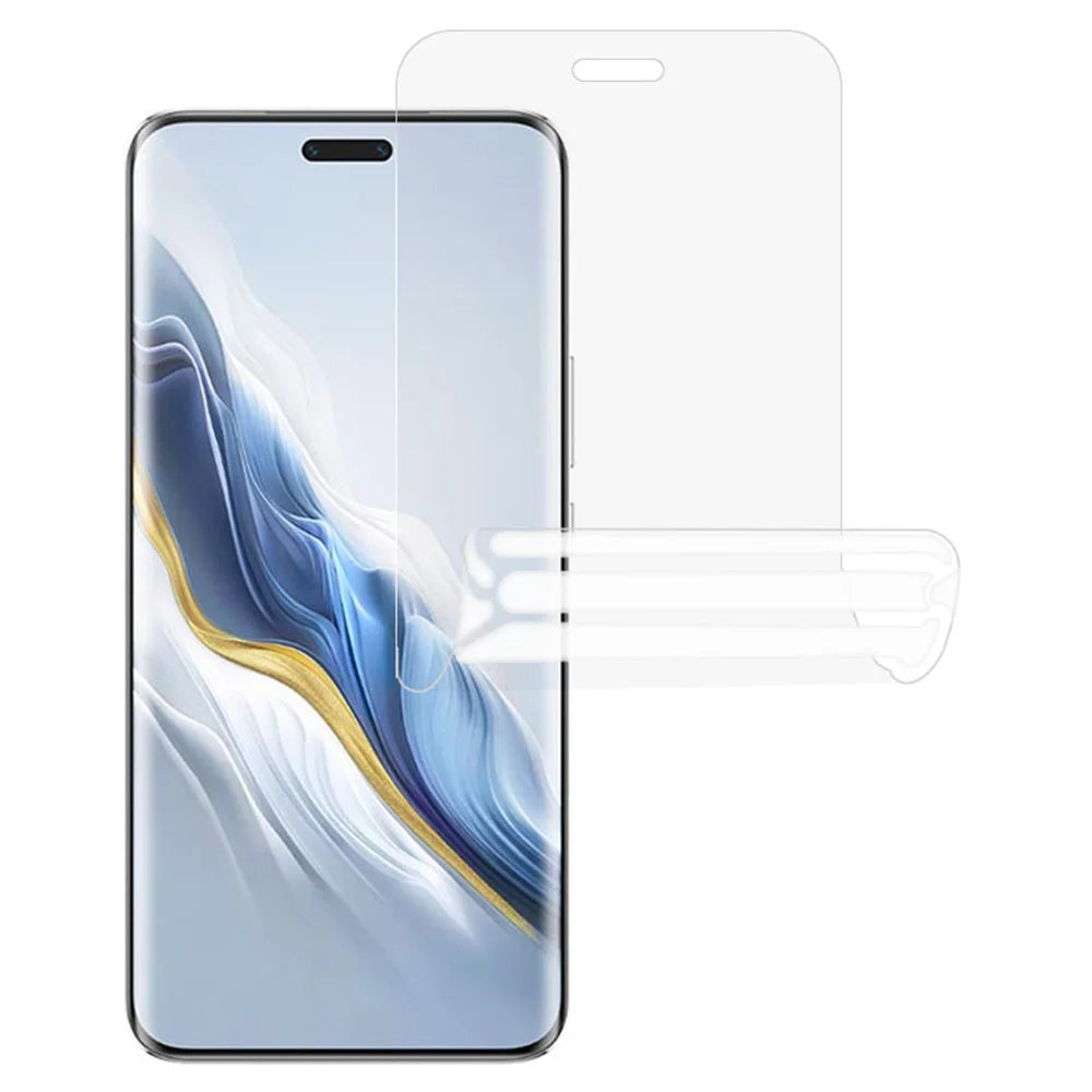 For Honor Magic6 Pro 5G Hydrogel Film Transparent Soft TPU Full Covering Screen Protector - 1