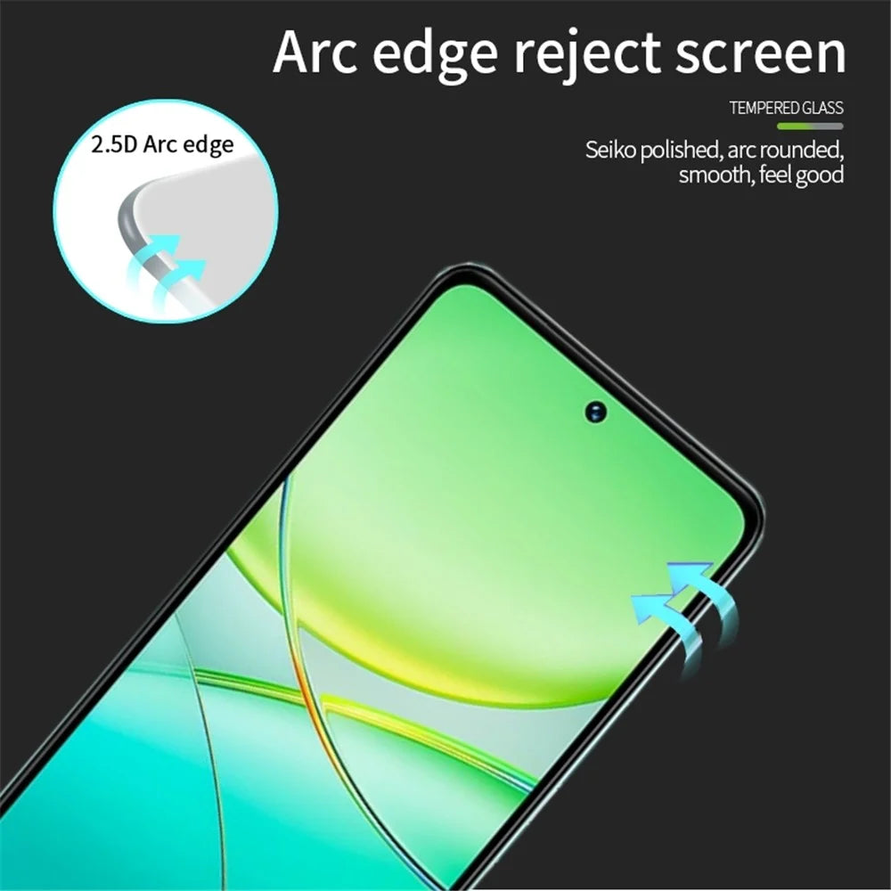 PINWUYO JK Series-2 for vivo T3 5G HD Clear Screen Protector Anti-Scratch Tempered Glass Film - 6