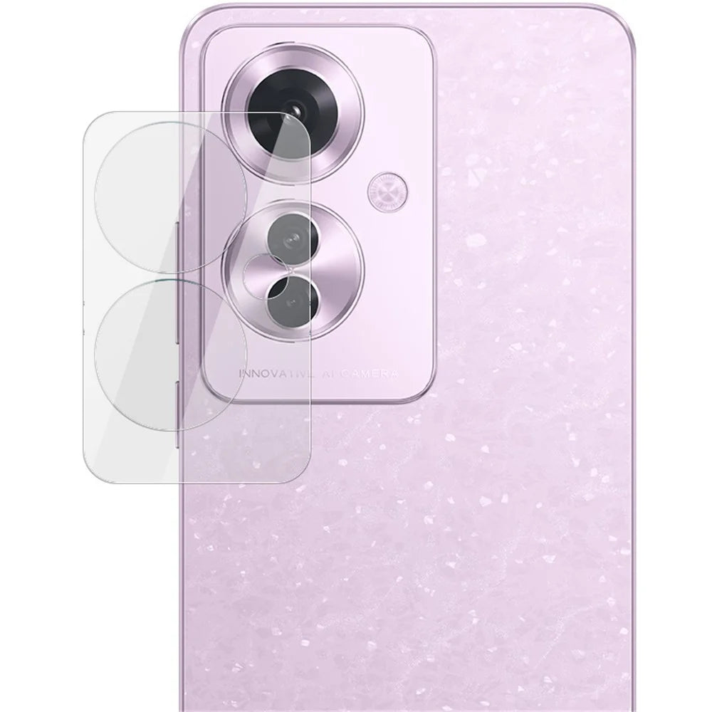 IMAK For Oppo Reno11 F 5G / F25 Pro 5G Camera Lens Protector Tempered Glass Lens Film + Lens Cap - 6