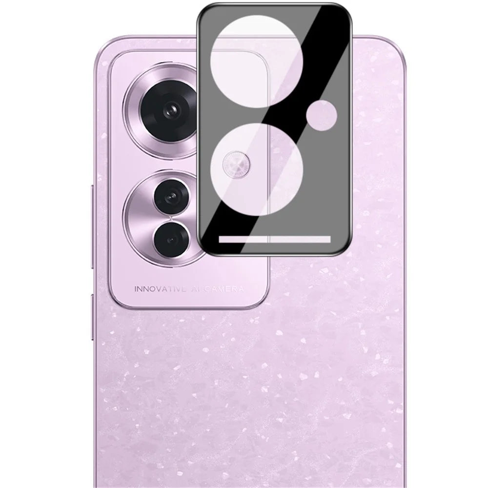 IMAK For Oppo Reno11 F 5G / F25 Pro 5G  Integrated Camera Lens Film + Lens Cap (Black Version) - 6