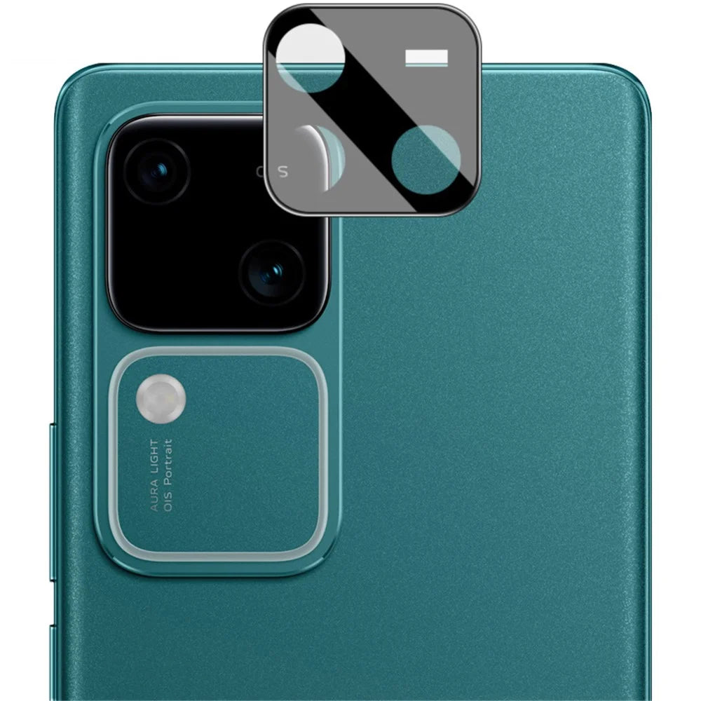 IMAK For vivo V30 5G / V30 Pro 5G Camera Lens Protector HD Clear Tempered Glass Lens Film (Black Version) - 6