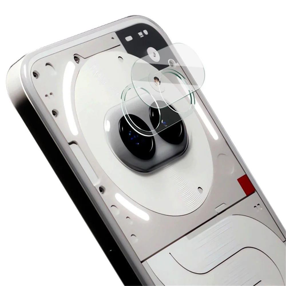 IMAK For Nothing Phone (2a) Camera Lens Film Ultra Clear Lens Protector + Acrylic Lens Cap - 1