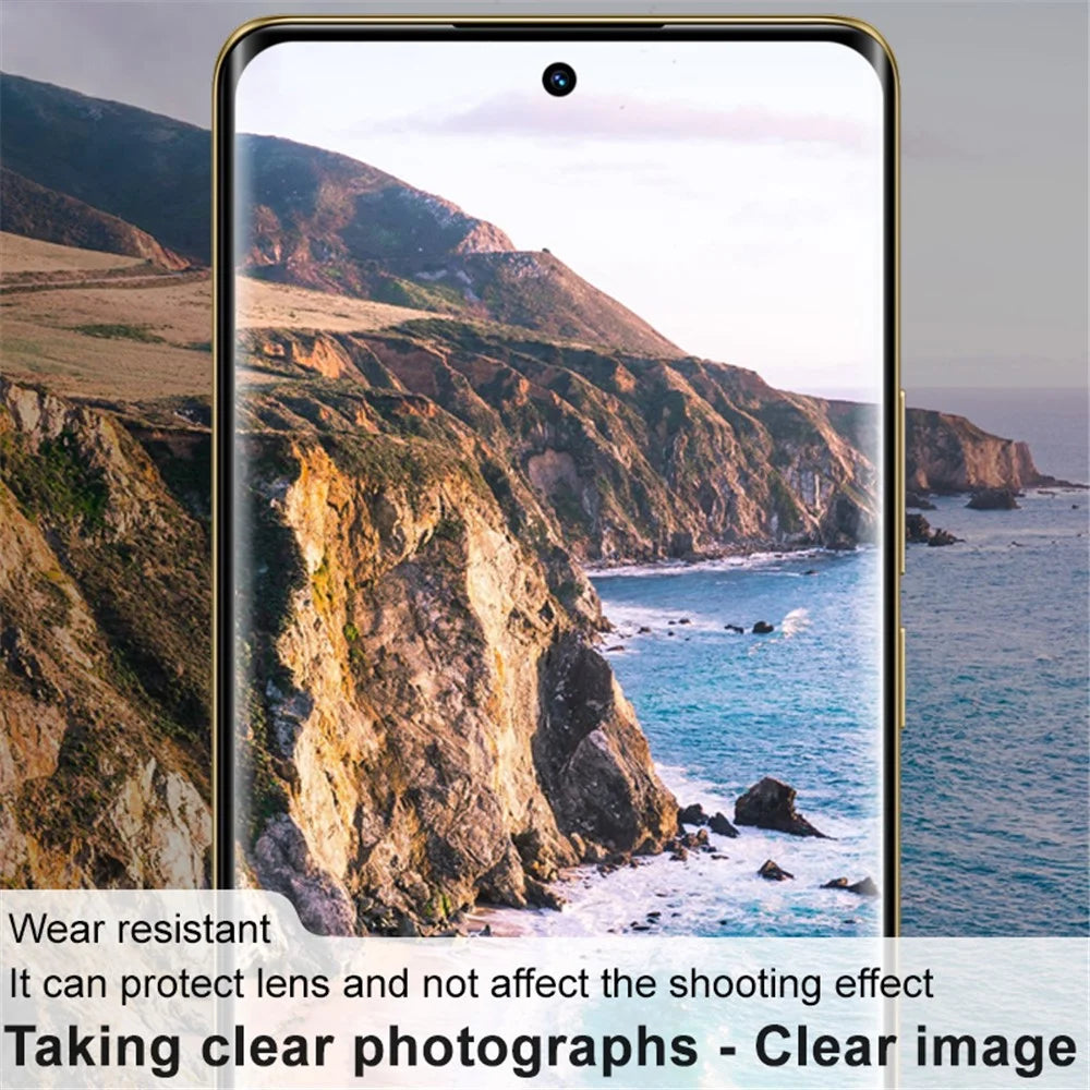 IMAK 2Pcs / Set for Realme 12 Pro 5G / 12 Pro+ 5G Camera Lens Protector Tempered Glass, Case-Friendly - 7