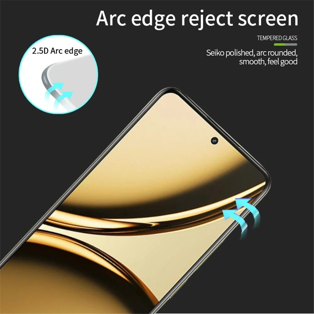 MOFI JK Series-1 for Realme Narzo 70 Pro 5G Screen Protector Full Glue High Aluminum-silicon Glass Film - 6