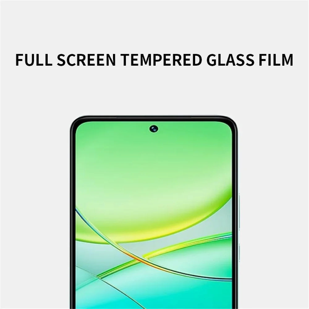 MOFI JK Series-1 for vivo T3 5G Clear Screen Protector Full Glue High Aluminum-silicon Glass Film - 4