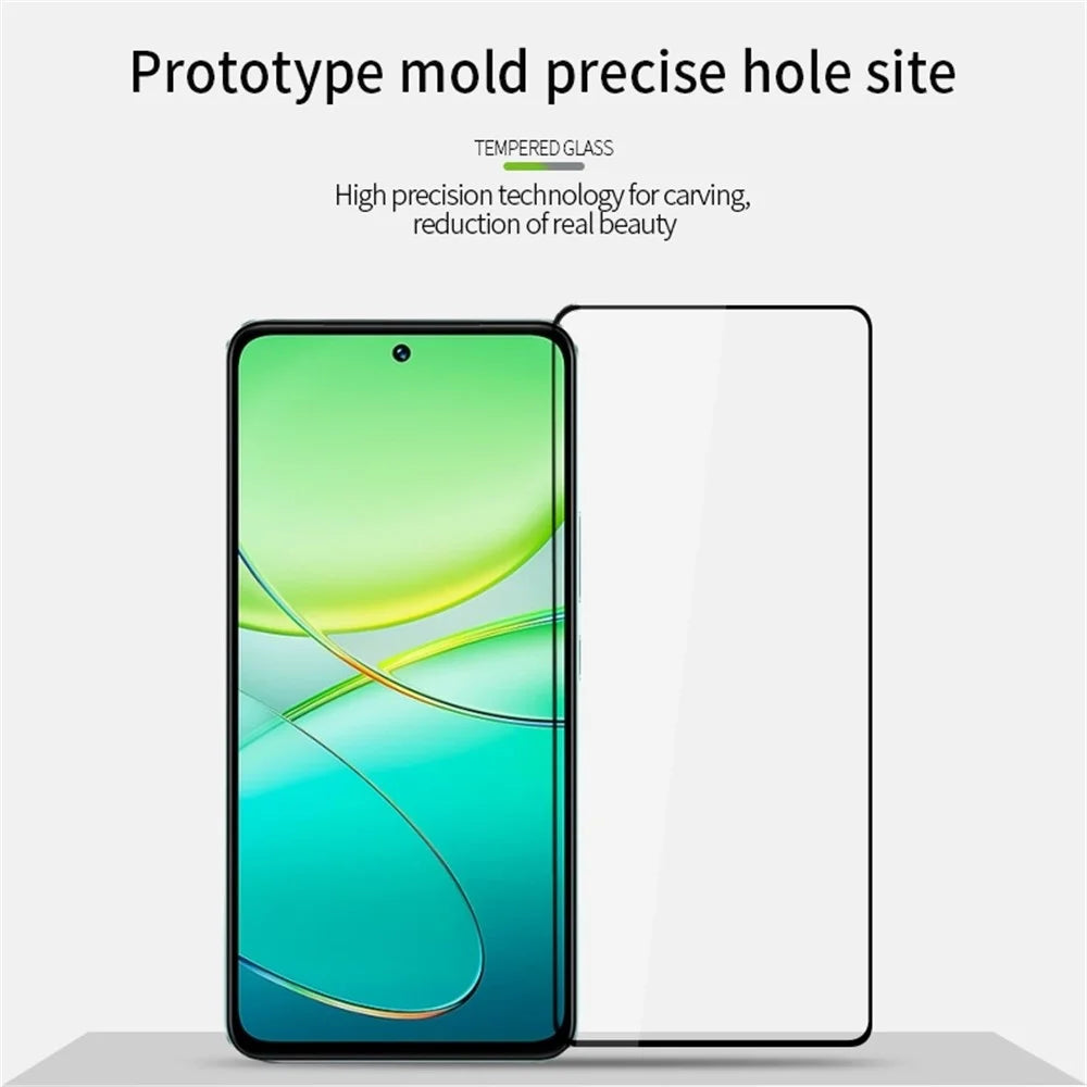 MOFI JK Series-1 for vivo T3 5G Clear Screen Protector Full Glue High Aluminum-silicon Glass Film - 7