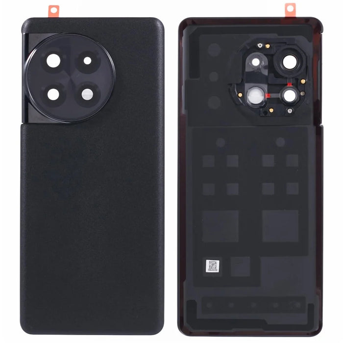 For OnePlus 11R 5G OEM Battery Housing with Adhesive Sticker + Camera Lens Cover - Black - 1