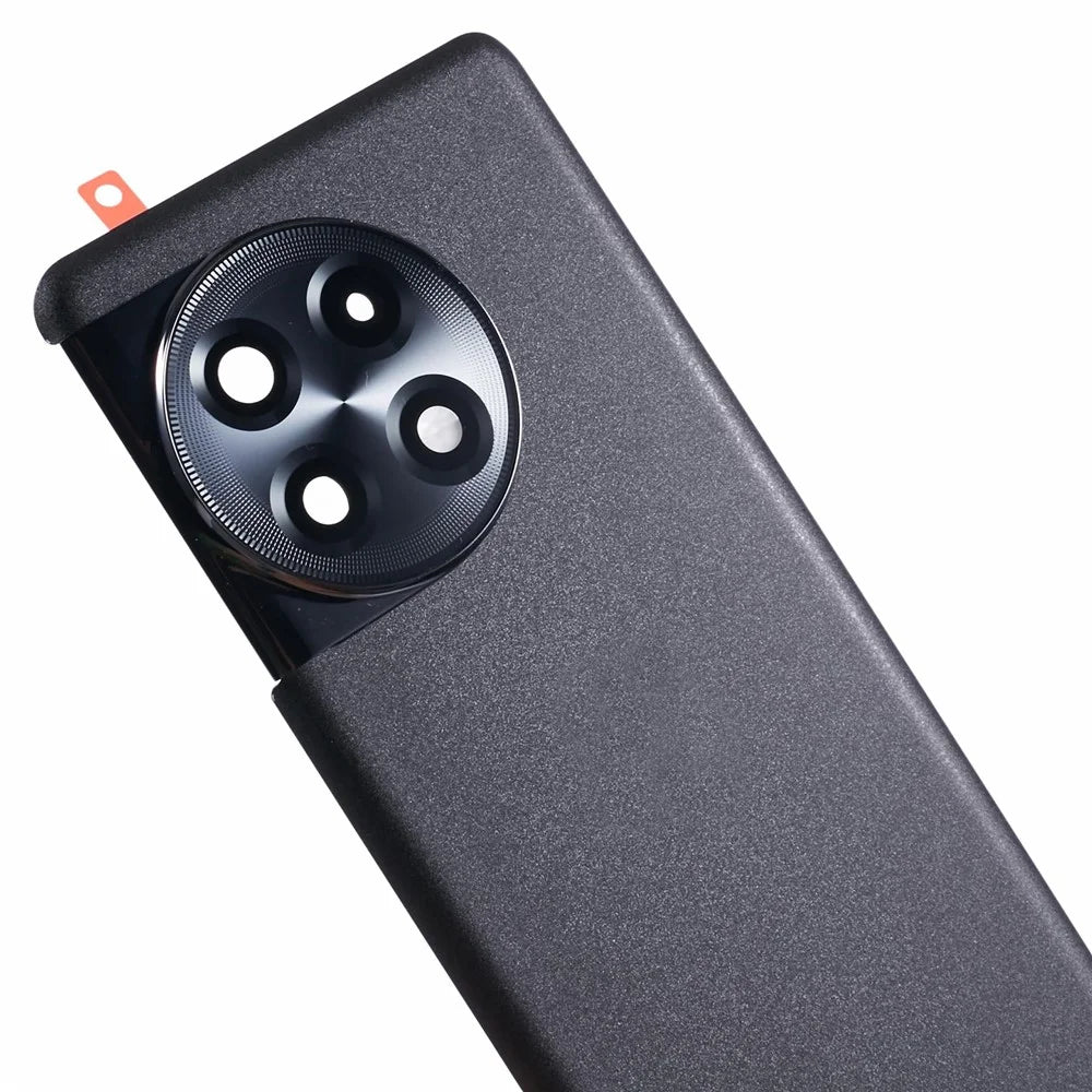 For OnePlus 11R 5G OEM Battery Housing with Adhesive Sticker + Camera Lens Cover - Black - 6