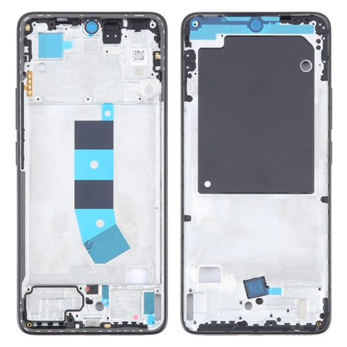 For Xiaomi Redmi Note 13 4G Middle Plate Frame Repair Part (A-Side) (without Logo) - Black - 1