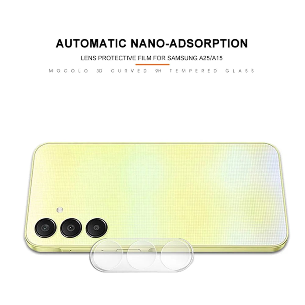 MOCOLO For Samsung Galaxy A15 4G / A15 5G Tempered Glass Camera Lens Protector Crystal Clear - 5