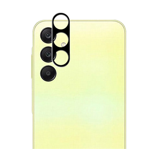 MOCOLO For Samsung Galaxy A25 5G (Global) (161.0 x 76.5 x 8.3mm) Camera Lens Protector Tempered Glass Silk Printing Lens Film - Black - 1