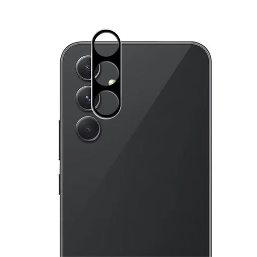 MOCOLO For Samsung Galaxy A55 5G Camera Lens Protector HD Clear Tempered Glass Lens Film - Black - 1