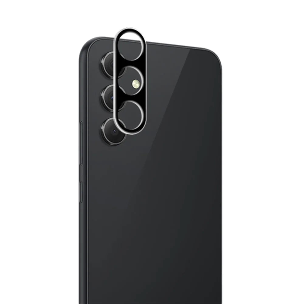 MOCOLO For Samsung Galaxy A55 5G Camera Lens Protector HD Clear Tempered Glass Lens Film - Black - 2