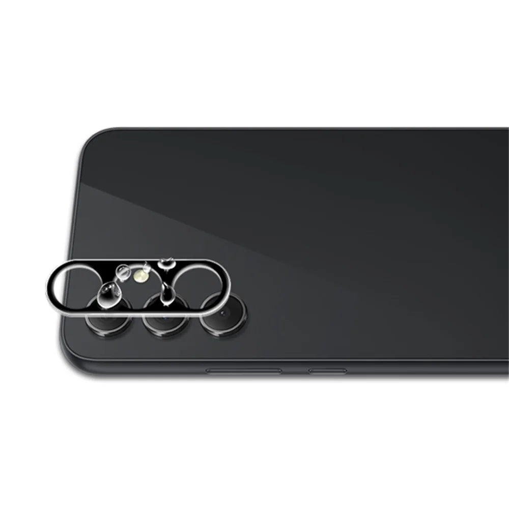 MOCOLO For Samsung Galaxy A55 5G Camera Lens Protector HD Clear Tempered Glass Lens Film - Black - 3