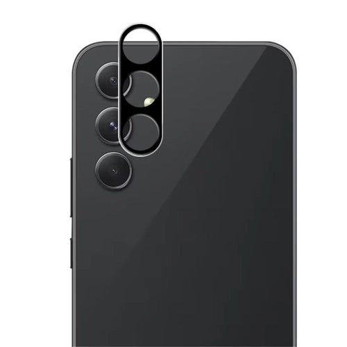 MOCOLO For Samsung Galaxy A35 5G Camera Lens Protector HD Clear Tempered Glass Lens Film, Black - 1