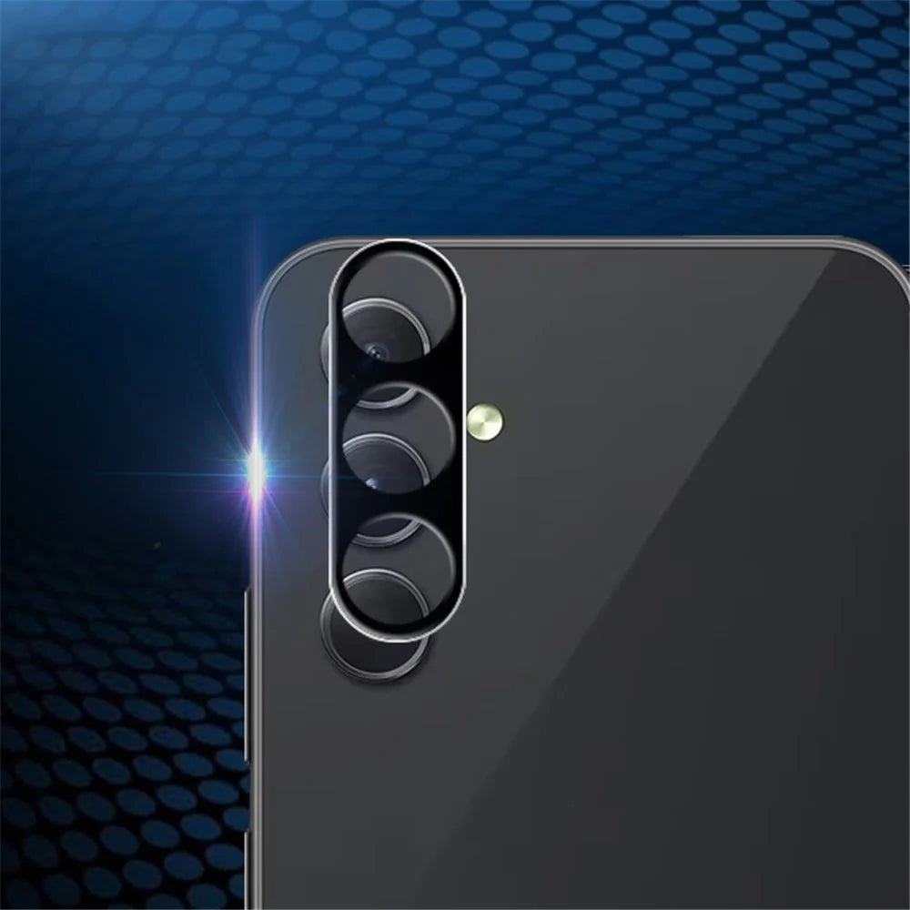 MOCOLO For Samsung Galaxy A35 5G Camera Lens Protector HD Clear Tempered Glass Lens Film, Black - 5