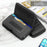 HAWEEL HWL2176B Horizontal 6.1-6.8inch Cellphone Nylon Storage Pouch Men Belt Hanging Bag - 5