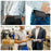 HAWEEL HWL2176B Horizontal 6.1-6.8inch Cellphone Nylon Storage Pouch Men Belt Hanging Bag - 6
