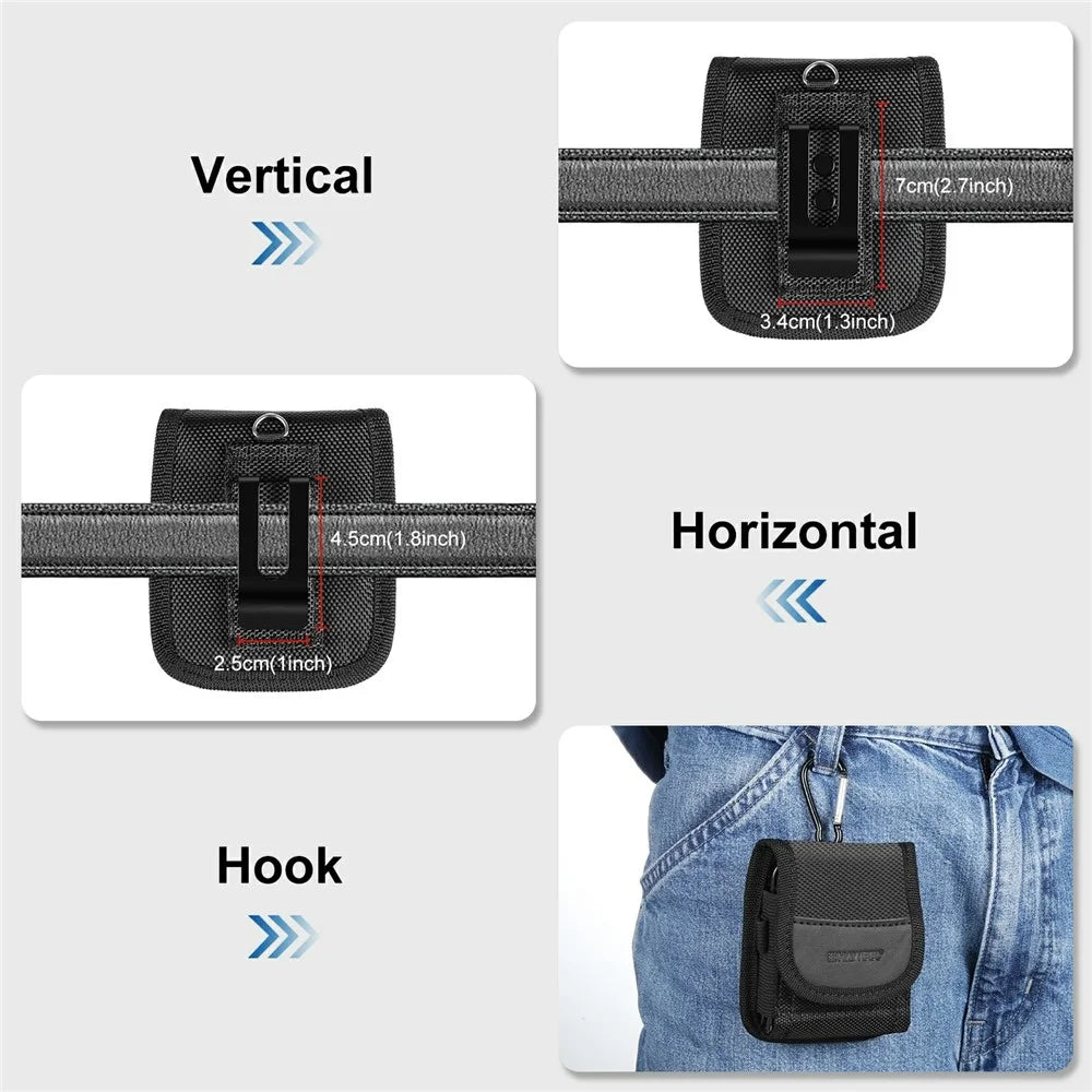 HAWEEL HWL2142B Waist Bag for Phone Belt Pouch Holster Outdoor Tool Bag - 4
