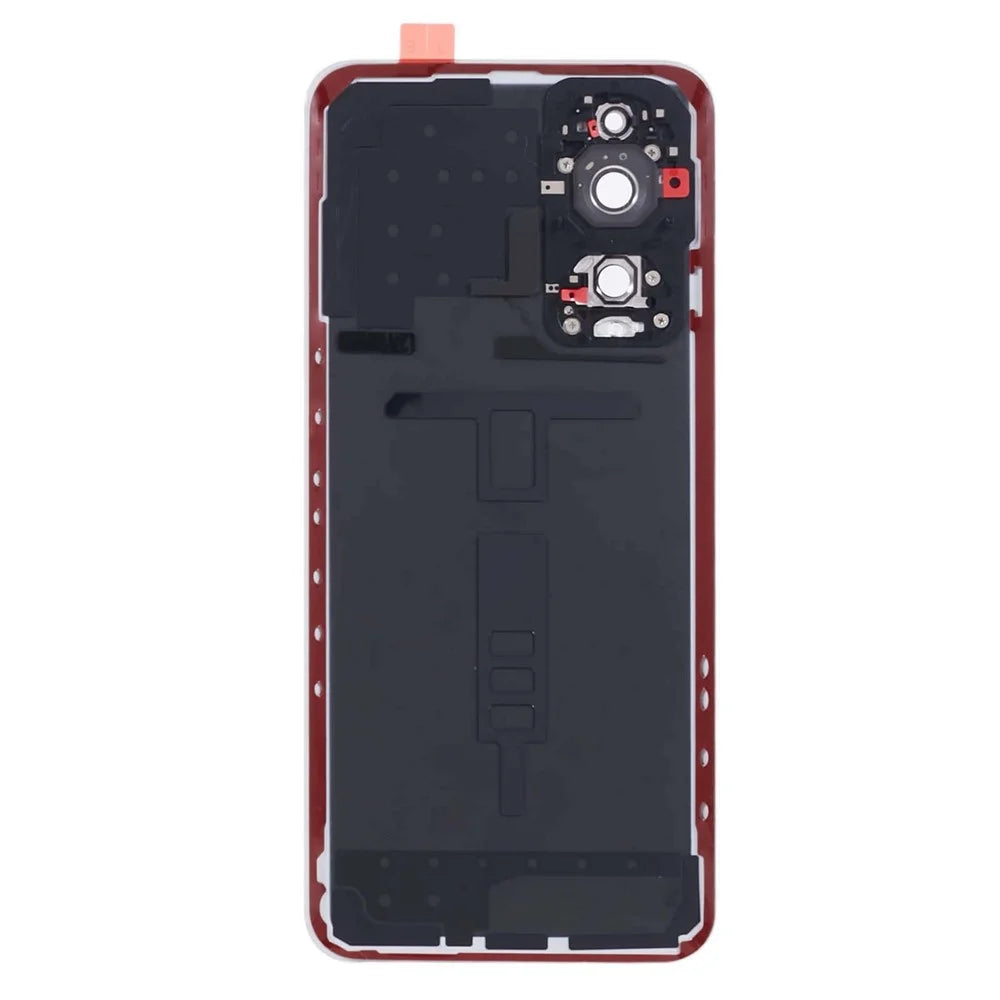 For Honor 90 REA-AN00 REA-NX9 OEM Battery Housing with Adhesive Sticker + Camera Lens Cover - Silver - 3