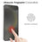 NORTHJO A++ For Samsung Galaxy S24 Anti-Spy Tempered Glass Screen Protector 2.5D 0.15mm Support Fingerprint Unlock - 4