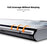 For Samsung Galaxy S24 Ultra Hydrogel TPU Screen Protector Set Easy Installation Clear Full Cover Shield Guard - 5