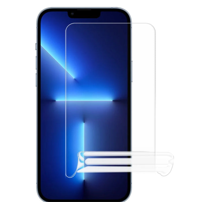 For iPhone 13 Pro High Transparency Screen Protector Scratch Resistant TPU Hydrogel Film - 2