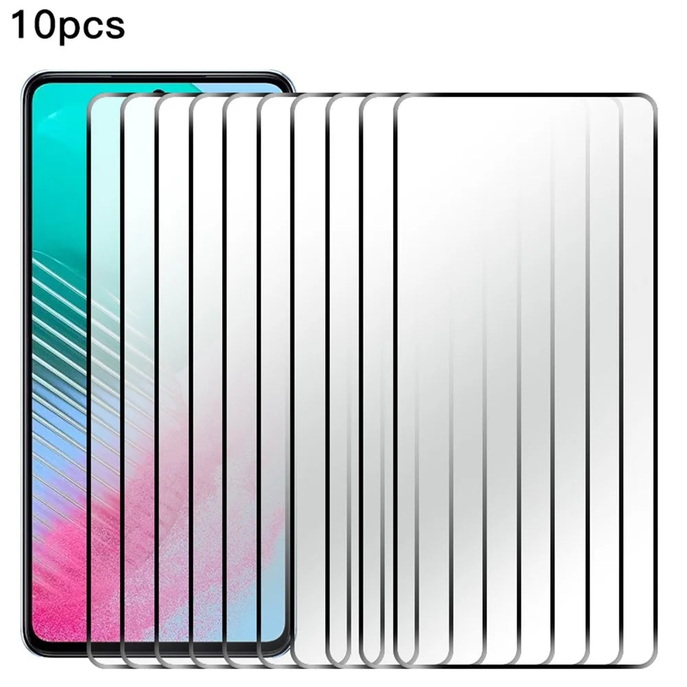 RURIHAI 10Pcs For Samsung Galaxy M55 5G / C55 5G / F55 5G Screen Protector Secondary Hardening High Aluminum-Silicon Glass Film - 1
