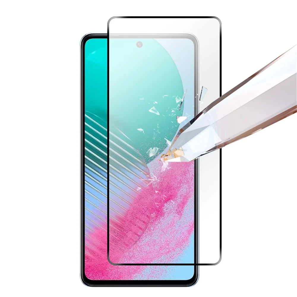 RURIHAI 10Pcs For Samsung Galaxy M55 5G / C55 5G / F55 5G Screen Protector Secondary Hardening High Aluminum-Silicon Glass Film - 4
