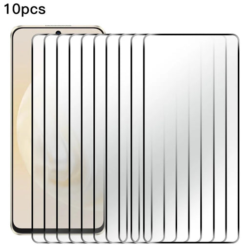 RURIHAI 10Pcs For Huawei Pura 70 Screen Protector HD Clear High Aluminum-silicon Glass Film - 1