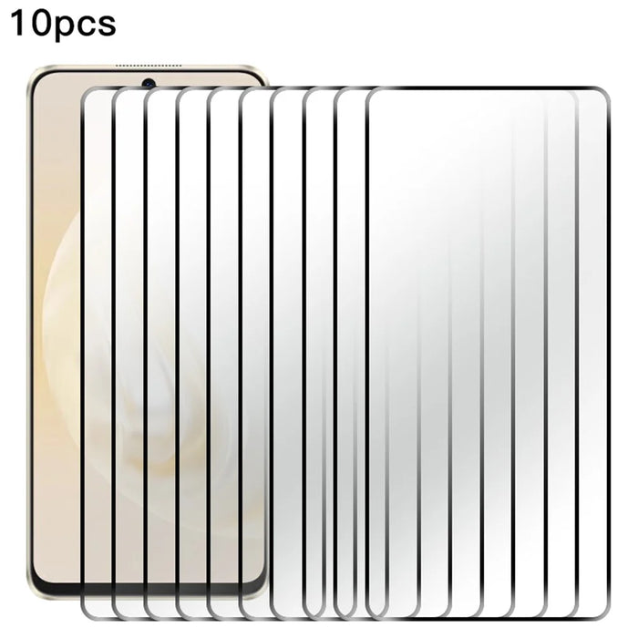 RURIHAI 10Pcs For Huawei Pura 70 Screen Protector HD Clear High Aluminum-silicon Glass Film - 1
