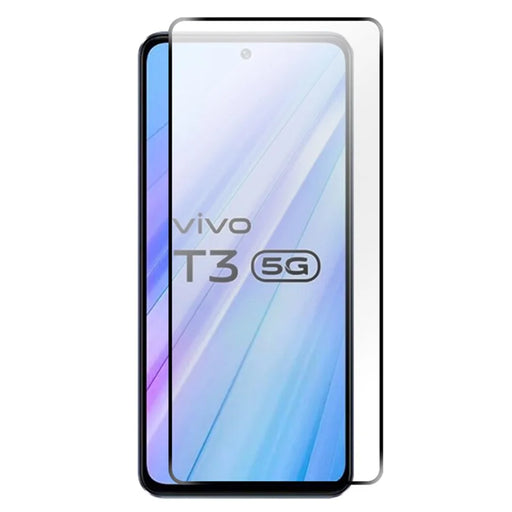 RURIHAI 10Pcs For vivo T3 5G Screen Protector 0.26mm Secondary Hardening High Aluminum-silicon Glass Film - 2