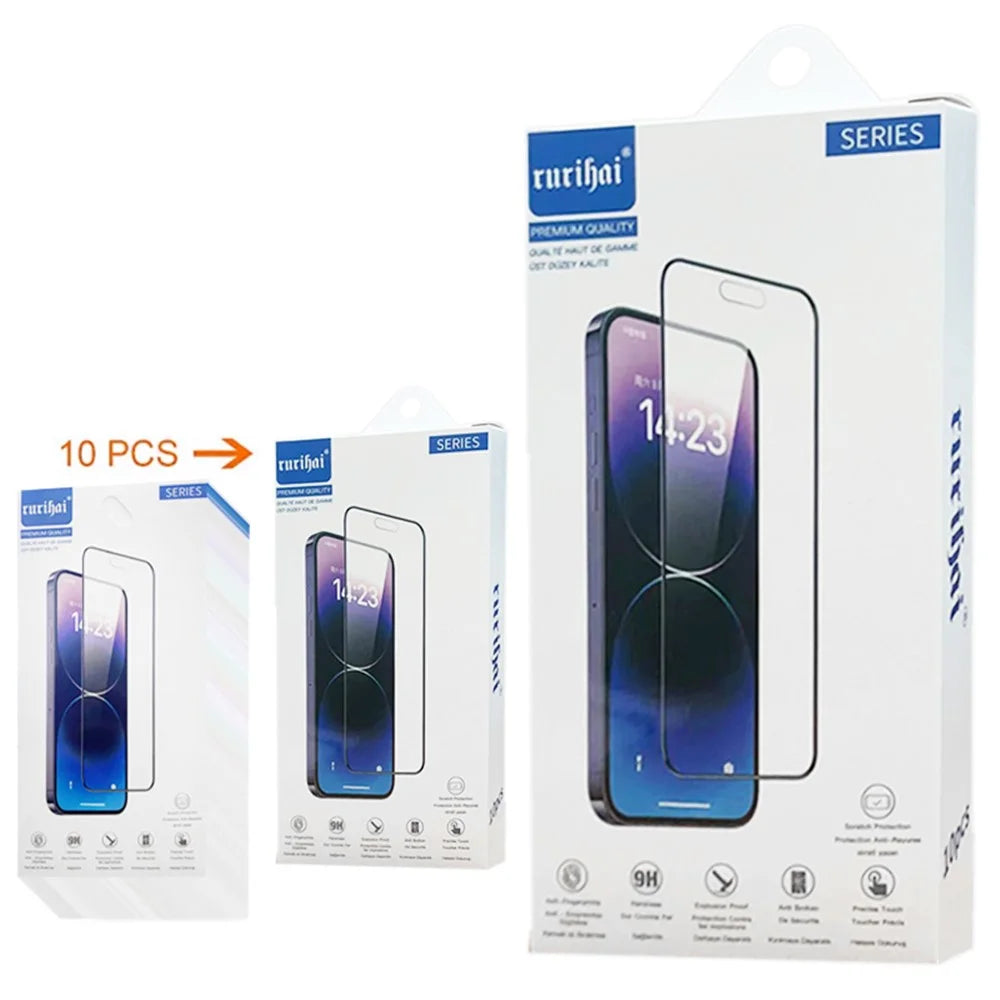 RURIHAI 10Pcs For Realme Narzo 70 Pro 5G Film Secondary Hardening 2.5D Screen Protector - 7